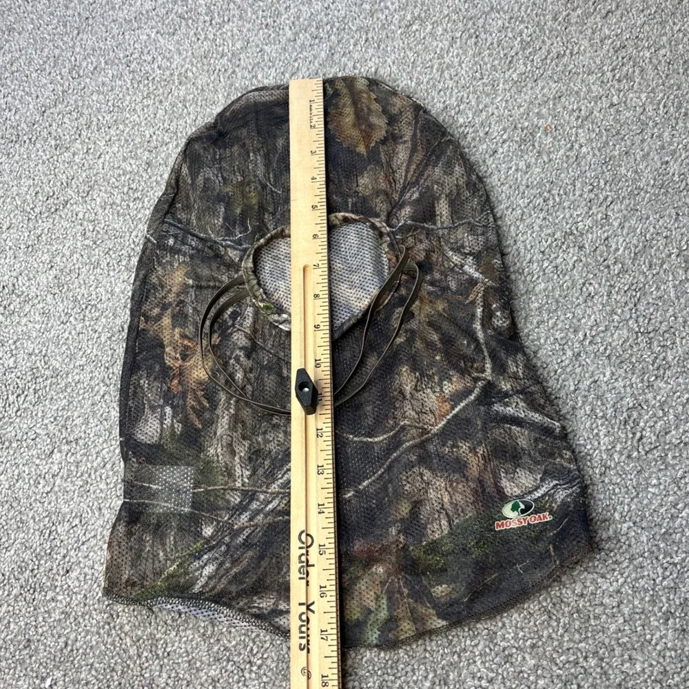 Mossy Oak Hunting Face Mask‎ Unisex One Size Camo Mesh Balaclava Breathable - Picture 12 of 13